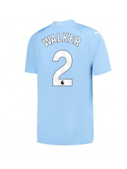 Manchester City Kyle Walker #2 Domaci Dres 2023-24 Kratak Rukavima